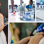 Las fotos de la boda con rosas azules de Exkllely y Franco