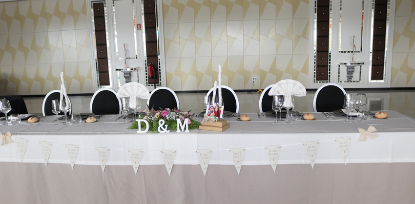 mesas de boda
