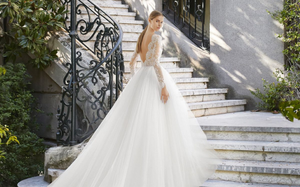 Luce como una princesa con estos vestidos de novia de tul - Blog de  