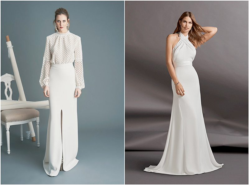 10 vestidos de novia para una boda civil - Blog de 