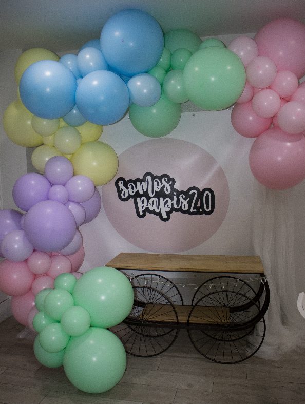decoración con globos