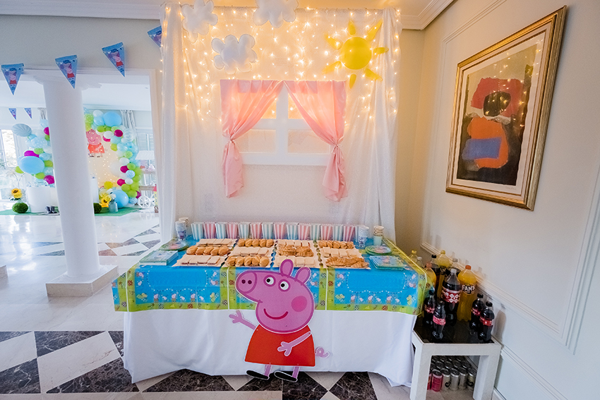Peppa Pig  Peppa pig cumpleaños decoracion, Fiesta de cumpleaños