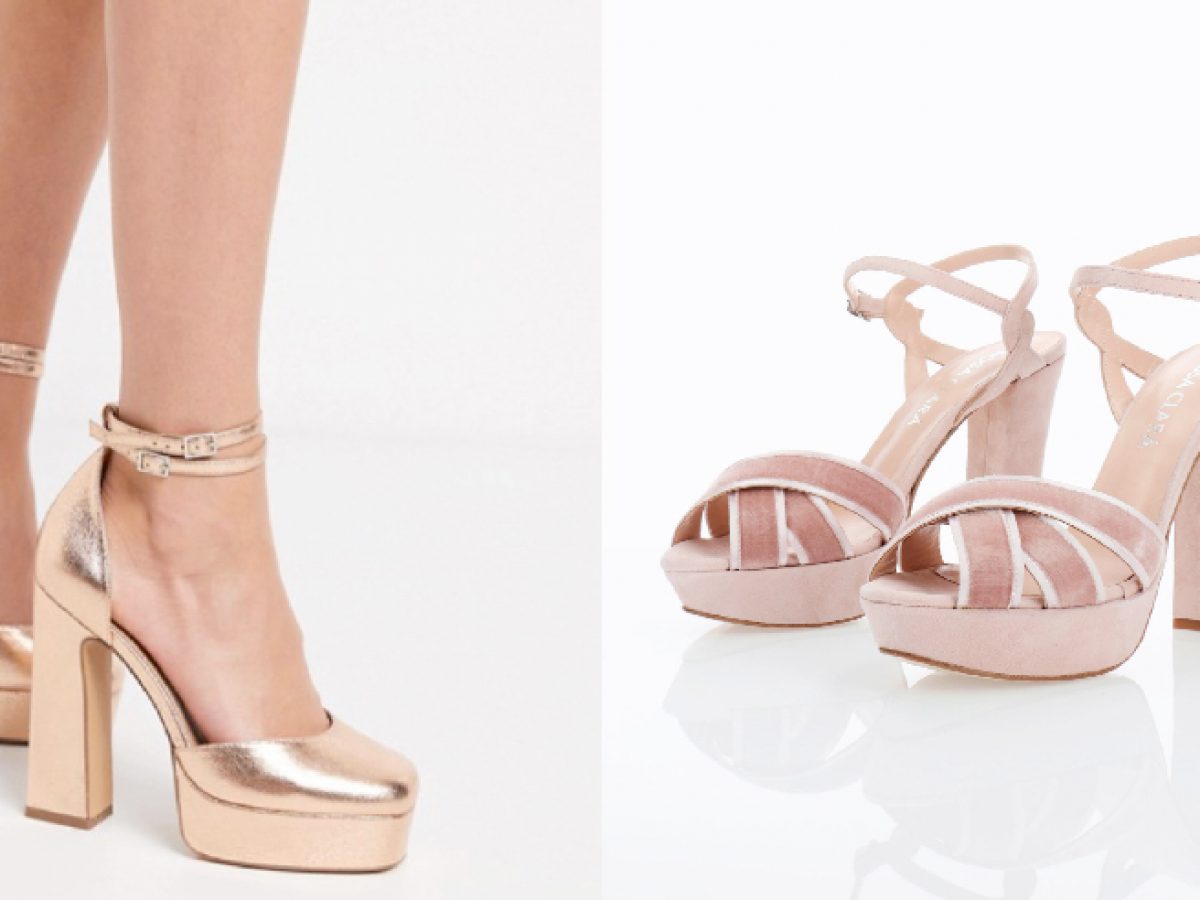 5 zapatos de novia con plataforma - Blog Evento.love