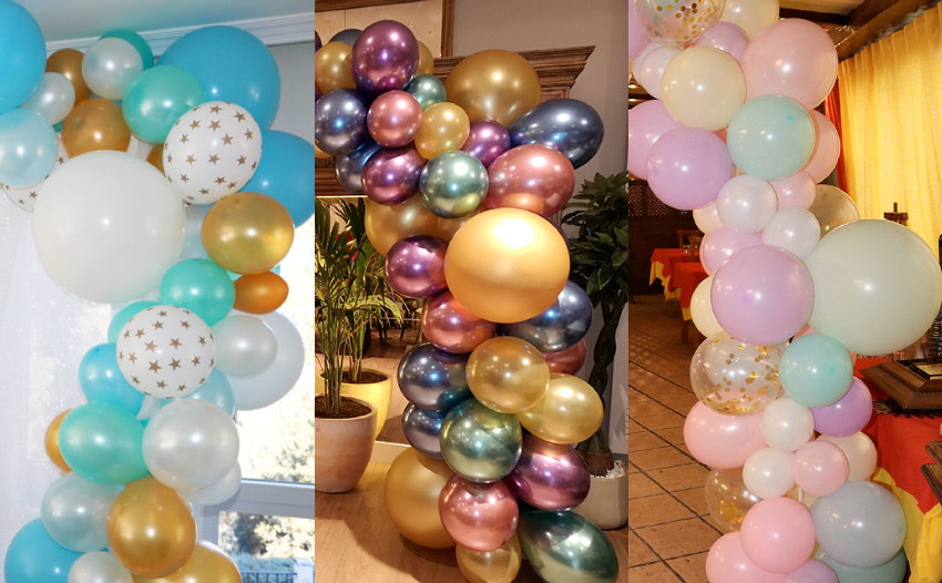 Dedicar temor Mucho bien bueno 5 decoraciones con globos de colores para tu fiesta - El Blog de evento.love