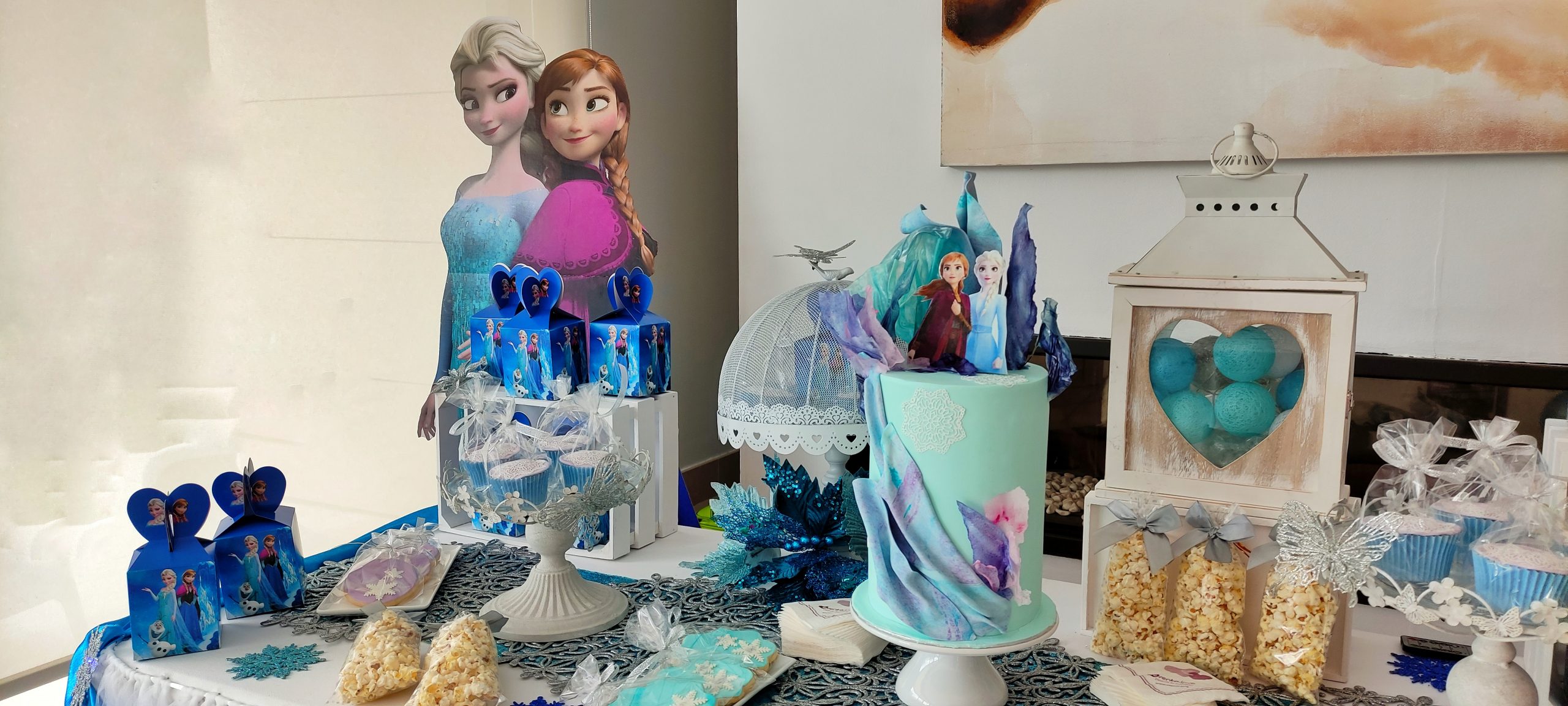 La fiesta de cumpleaños de Frozen de Martina: un sueño hecho realidad