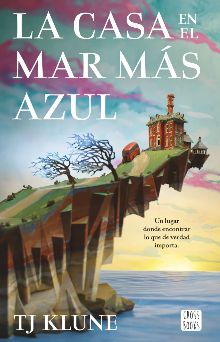 Portada de «La casa en el mar más azul»